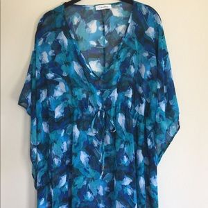 Calvin Klein | Blue Long Blouse